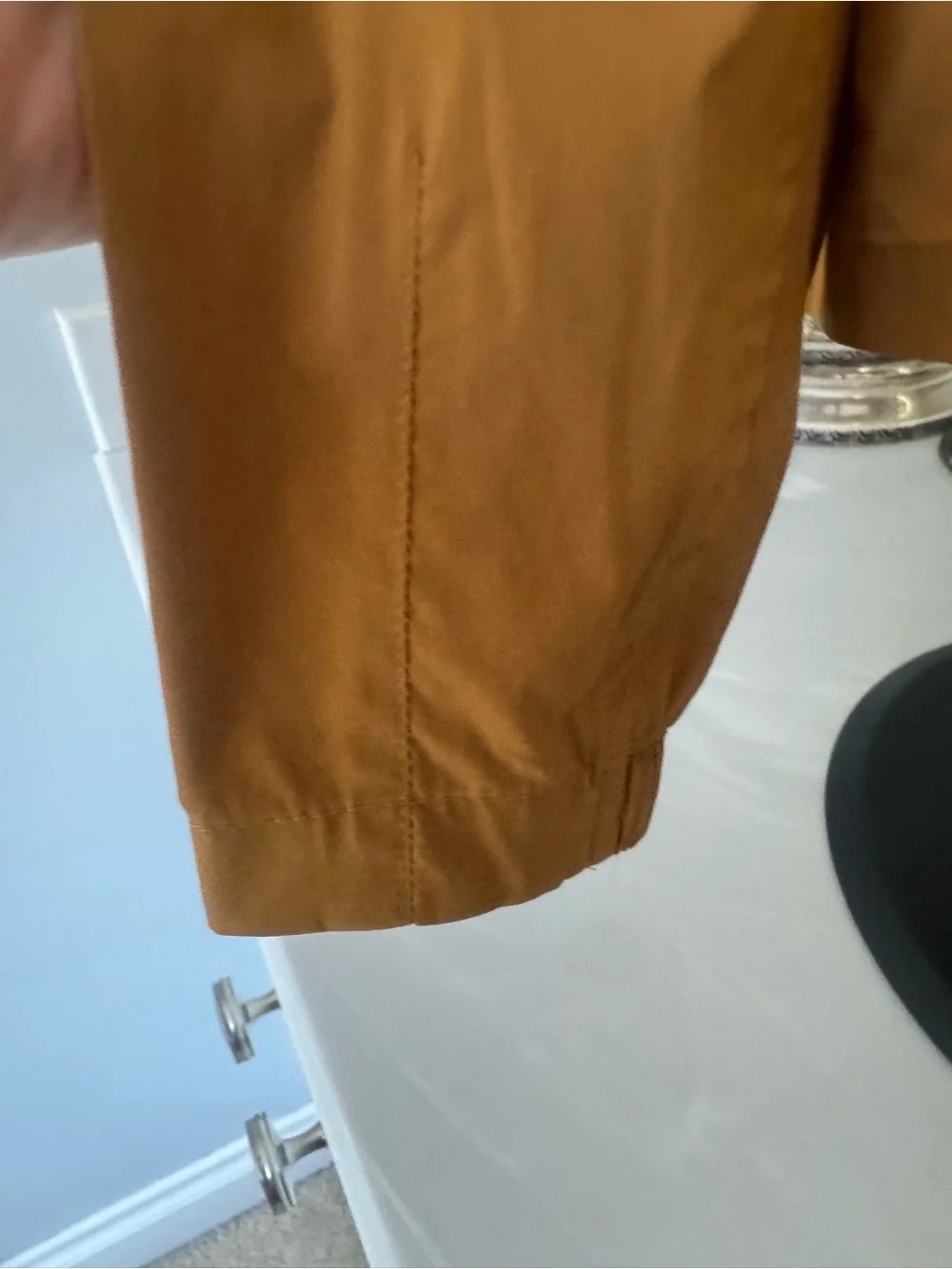 Lululemon NWT  Against Convention LS Shirt Spiced Brown Size 8